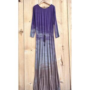 Michelle Jonas TravelWear Maxi Dress Hombre Sz Medium